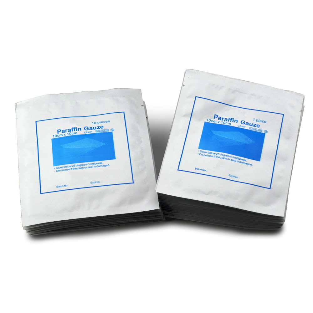 #08-1572 Paraffin Gauze Pad  10cm x 10 cm