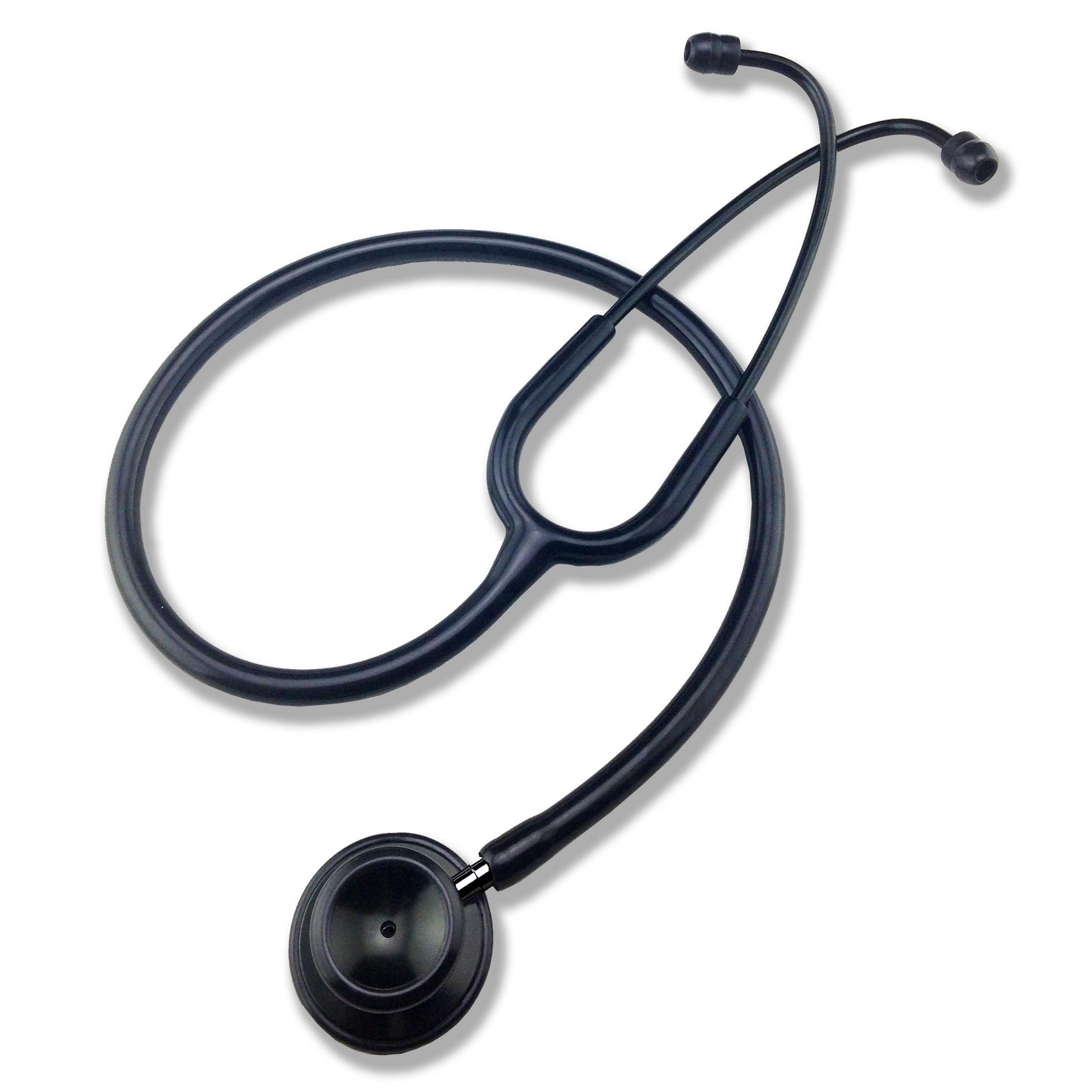 #01-0202BE  Lightweight Stethoscope, Black Edition