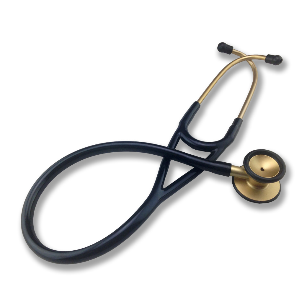 #01-0501G Stainless Steel Cardiology Stethoscope,Golden